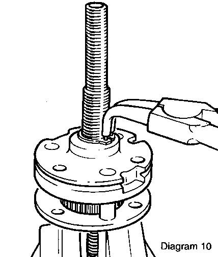 Entfernen des Sprengrings bei einer Sprinter 5 Nabe